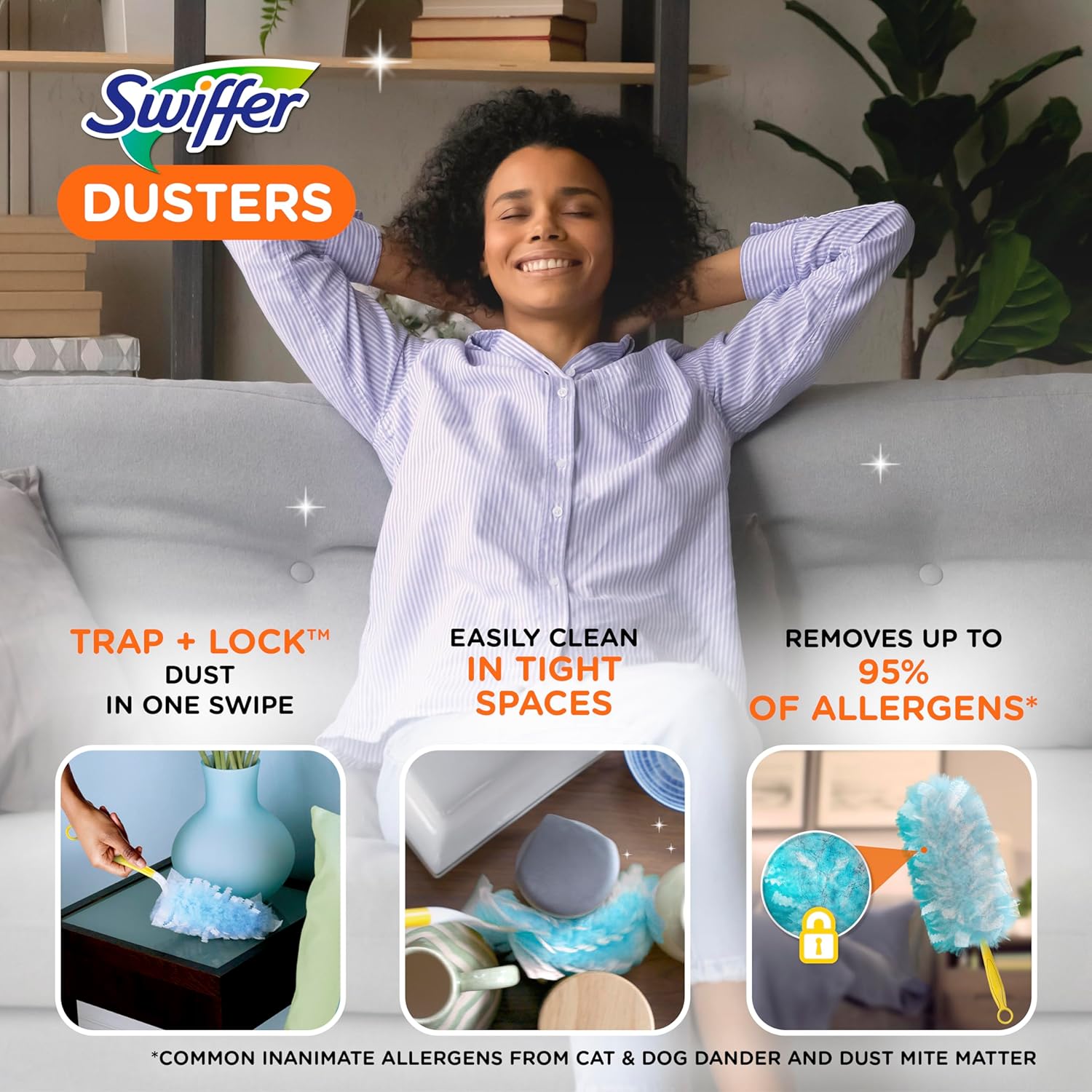 Swiffer Dusters Refills - 10 Count Pack for Effortless Dusting | Compatible with Swiffer Duster