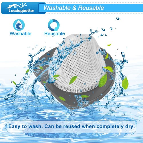 6 Pack 2033 Vacuum Replacement Filter for Bissell Featherweight Stick Lightweight Bagless Vacuum 2033, 20331, 20334, 20333, 20336, 20339, 2033M,Compare to Part 1611508