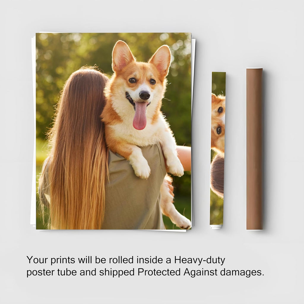 Unframed Custom Poster Print by [Brand Name] - Personalize with Your Photos | 36" L x 48" W