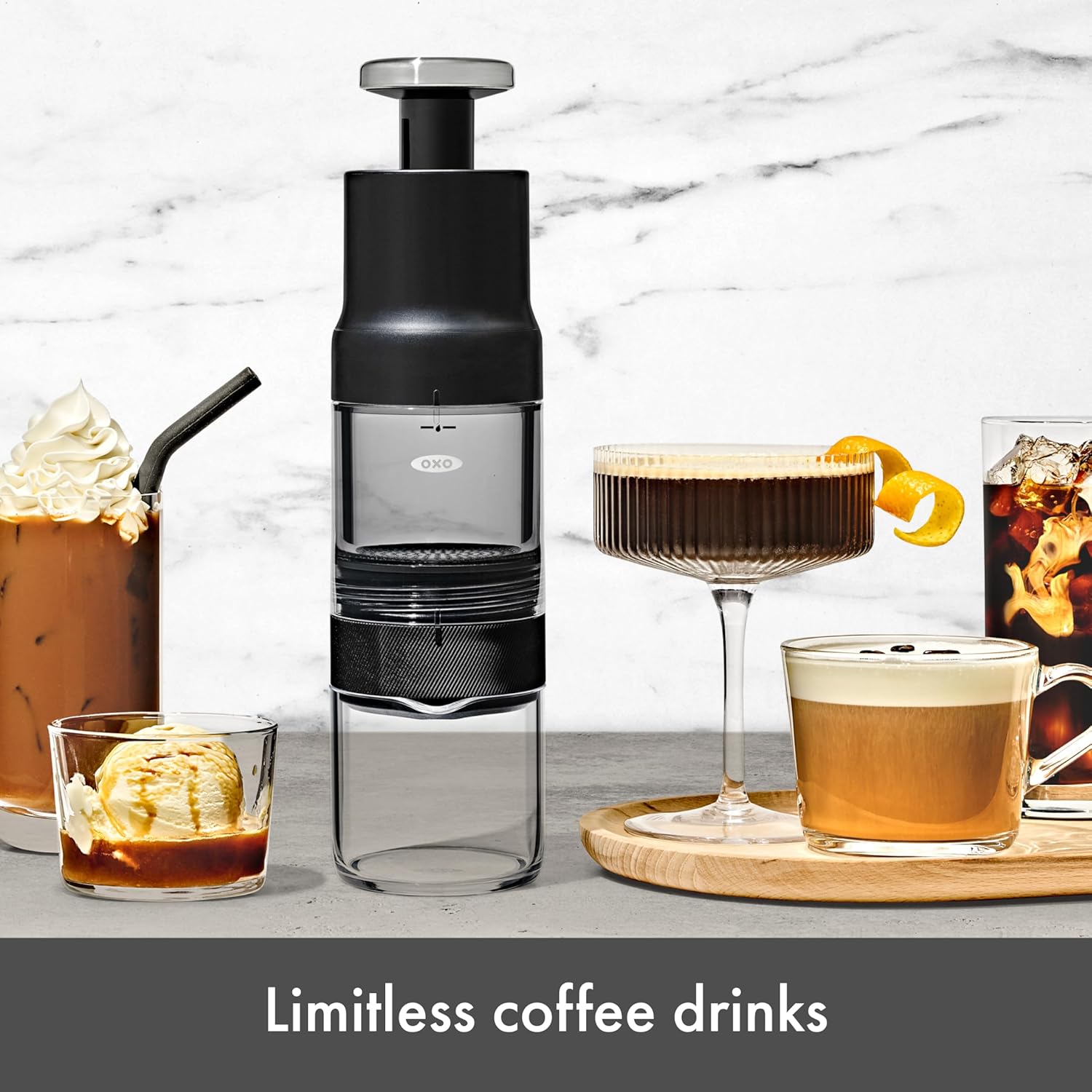 OXO Brew Rapid Brewer - Fast Coffee Maker with Sleek Design | Perfect for Home or Office