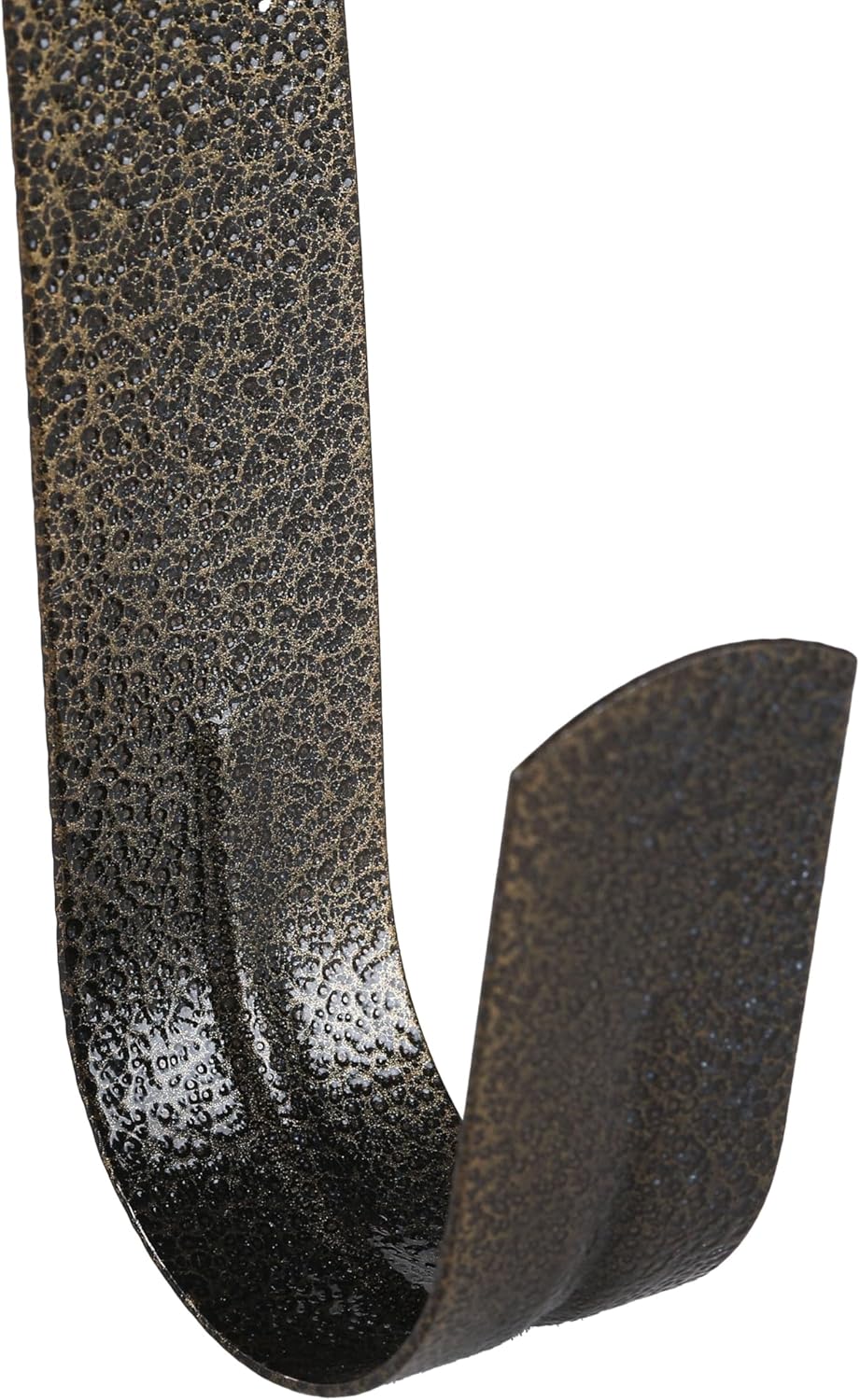 Sattiyrch 15" Wreath Hanger - Sturdy Steel Over The Door Hook in Textured Bronze