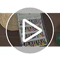Colorful Wooden Clothespins with Letters & Numbers for Crafts