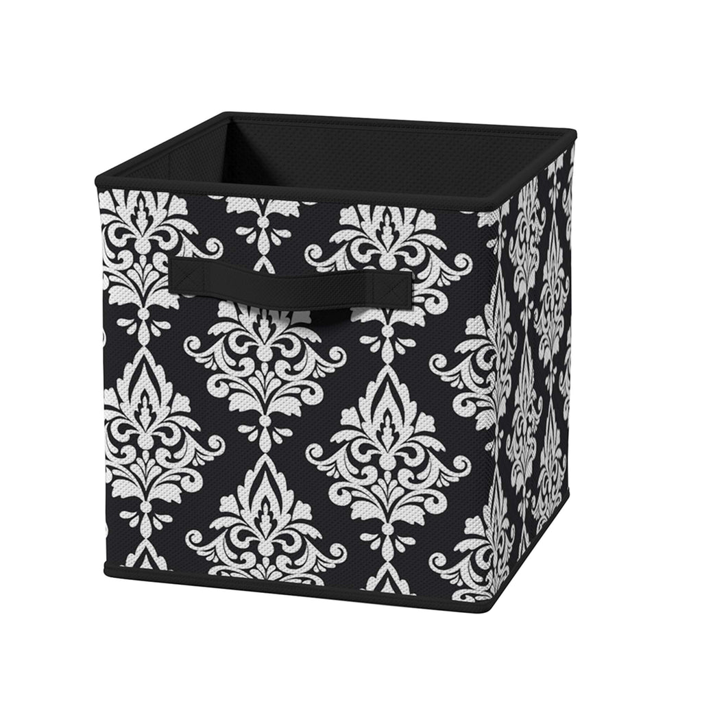 ClosetMaid 3255 Cubeicals Fabric Drawer, Black Damask