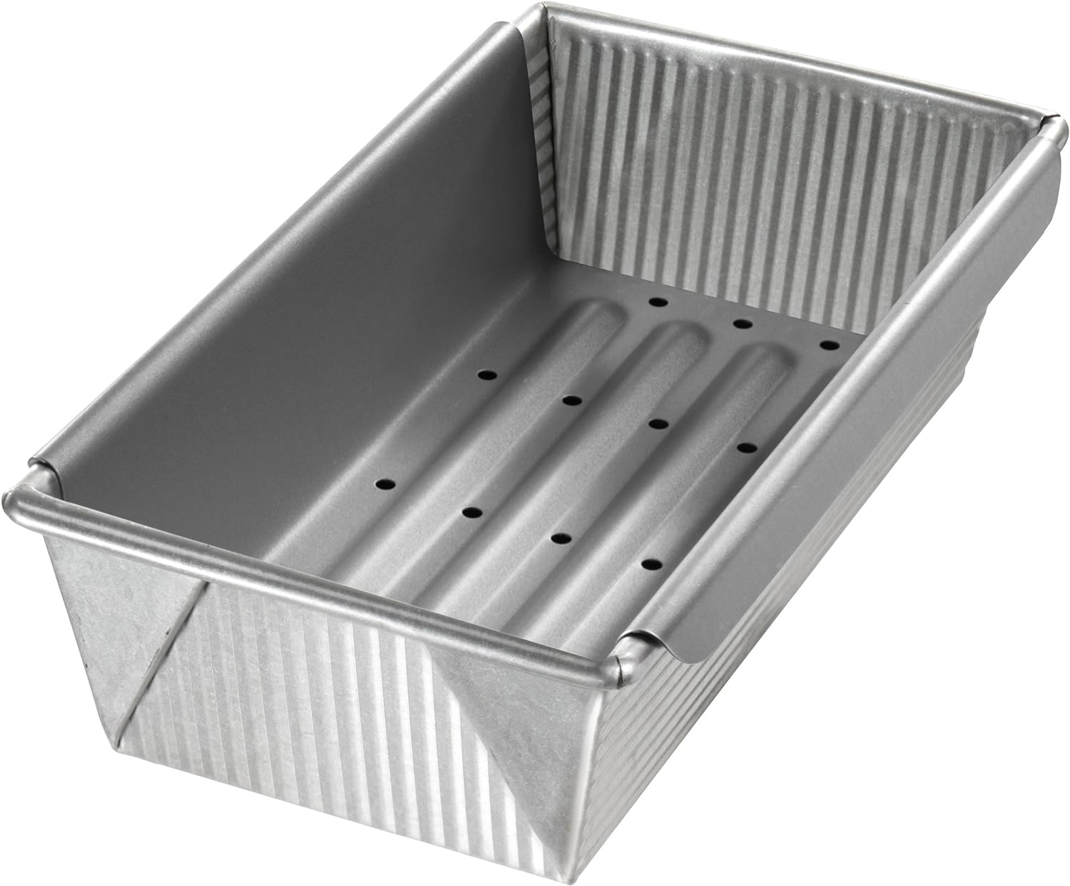 USA Pan Bakeware | Aluminized Steel Meat Loaf Pan with Insert - Durable & Non-Stick Design