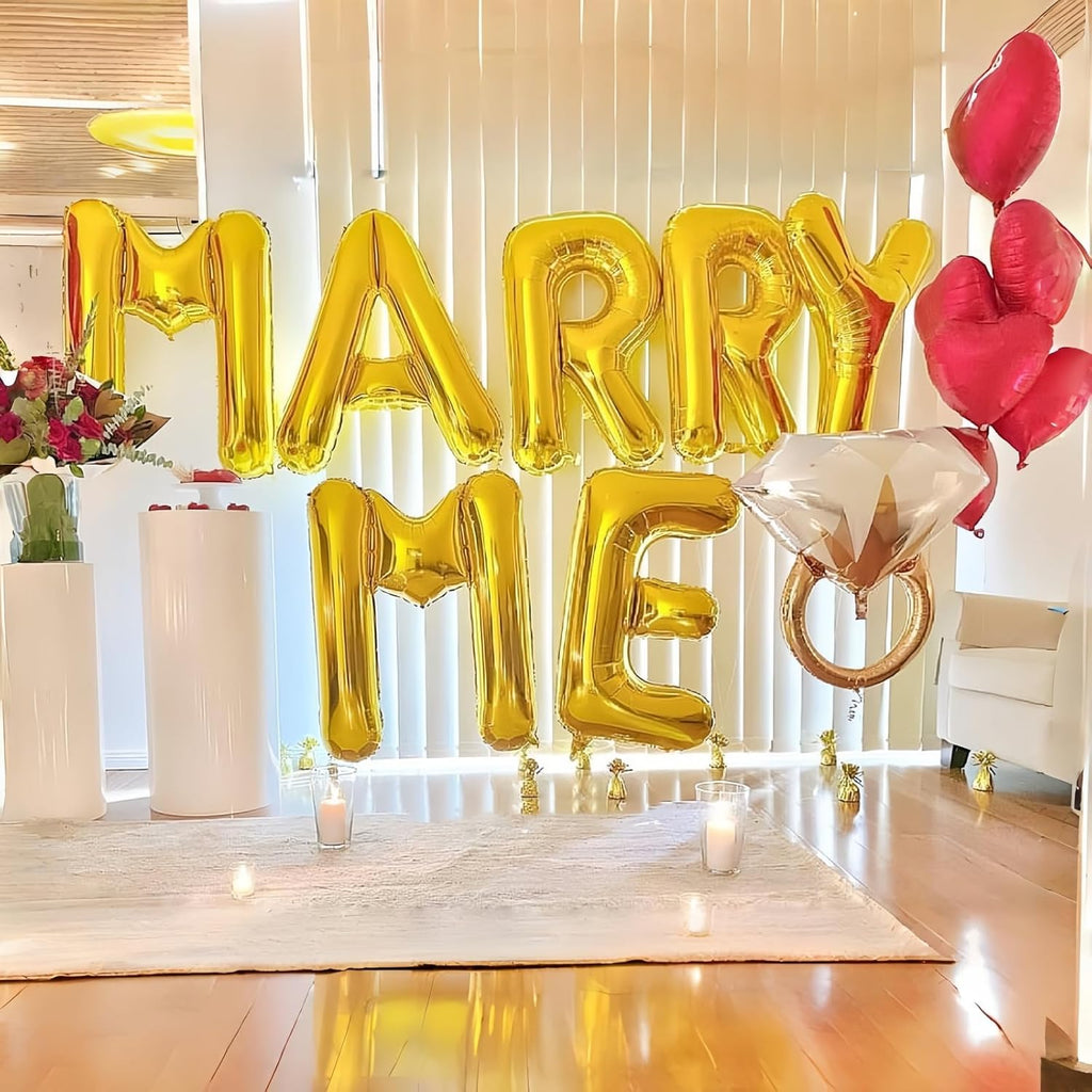 Skiennix 40-Inch Gold Helium Alphabet Balloons - Large Custom Letter Decor for Parties & Celebrations