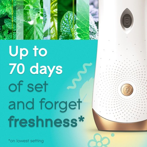 Glade Automatic Spray Refill, Air Freshener for Home and Bathroom, Empower Mint, 6.2 Oz