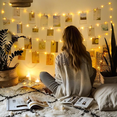 JMEXSUSS 200 LED Fairy Lights - Warm White Remote Control String Lights | 66 ft with 8 Twinkle Modes for Indoor Decor