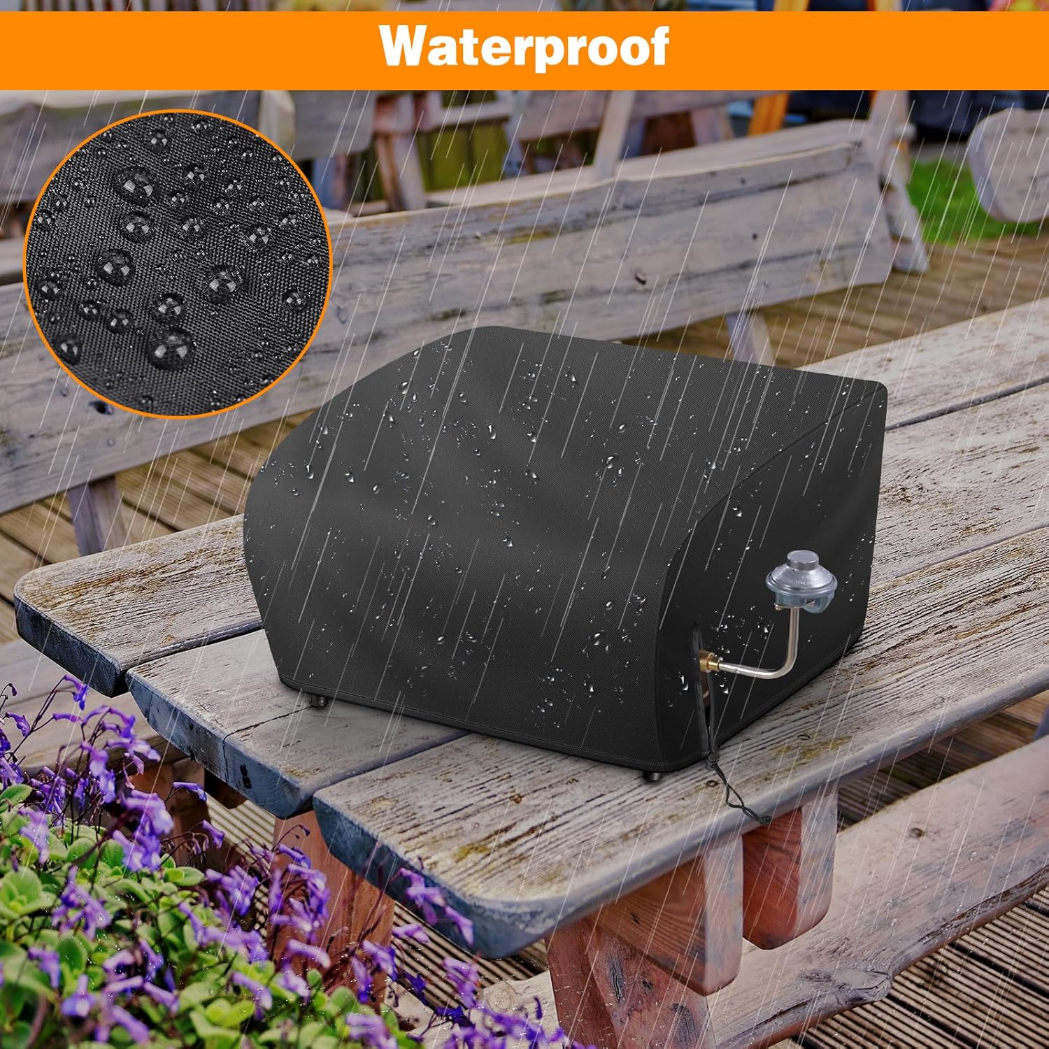 Blackstone Grill Cover - Waterproof Oxford Material for 17-Inch Griddle | Durable & Secure Fit