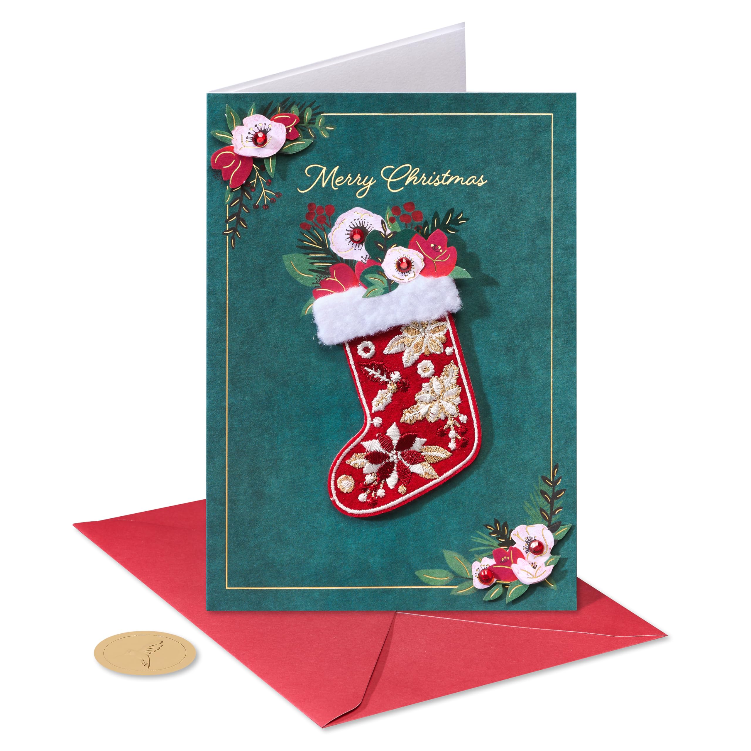 Papyrus Classy Christmas Card, Perfect for Anyone (Wonderful Holiday)