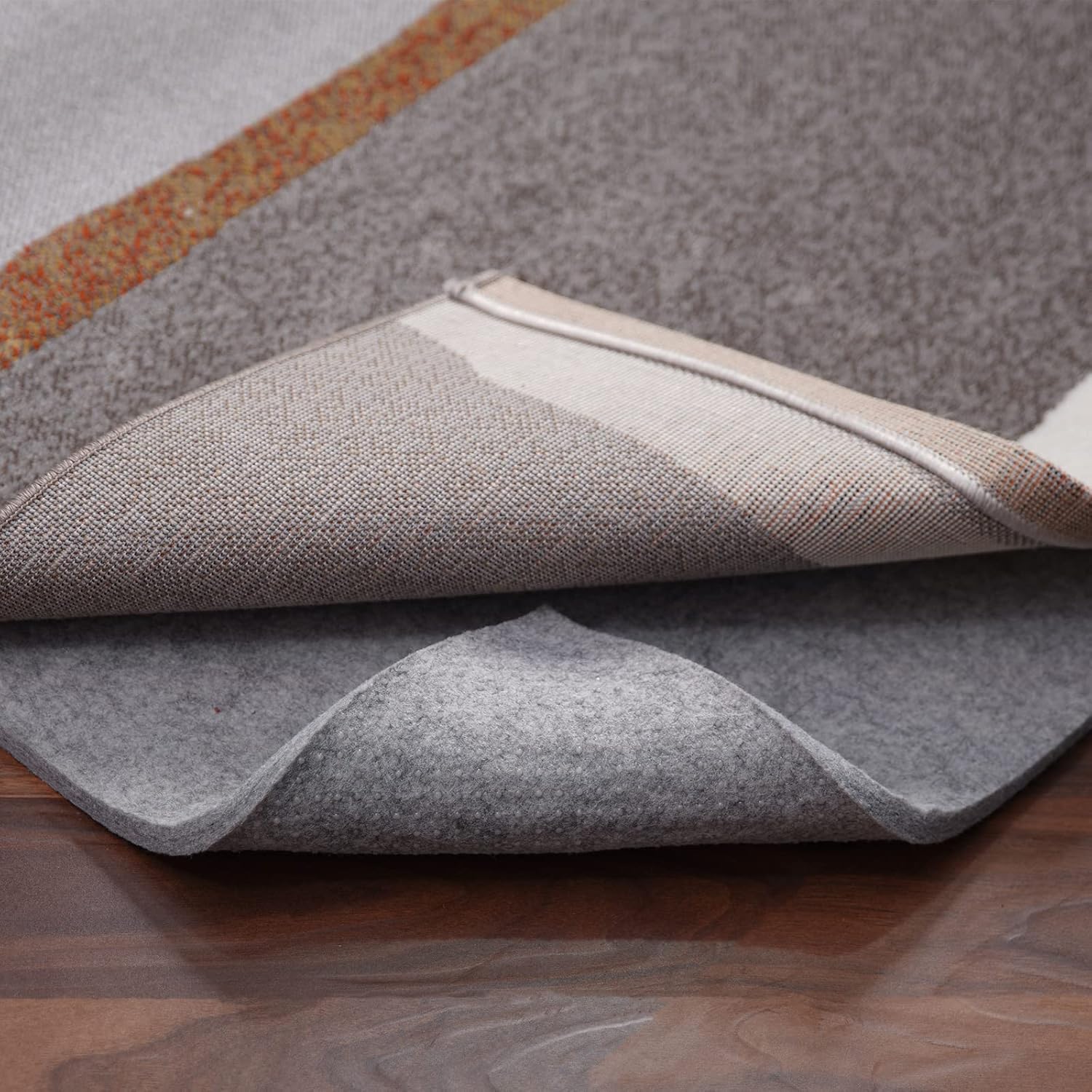 Skiennix Non-Slip Rug Pad Gripper - 9x12 Feet Extra Thick Felt for Area Rugs & Hardwood Floors