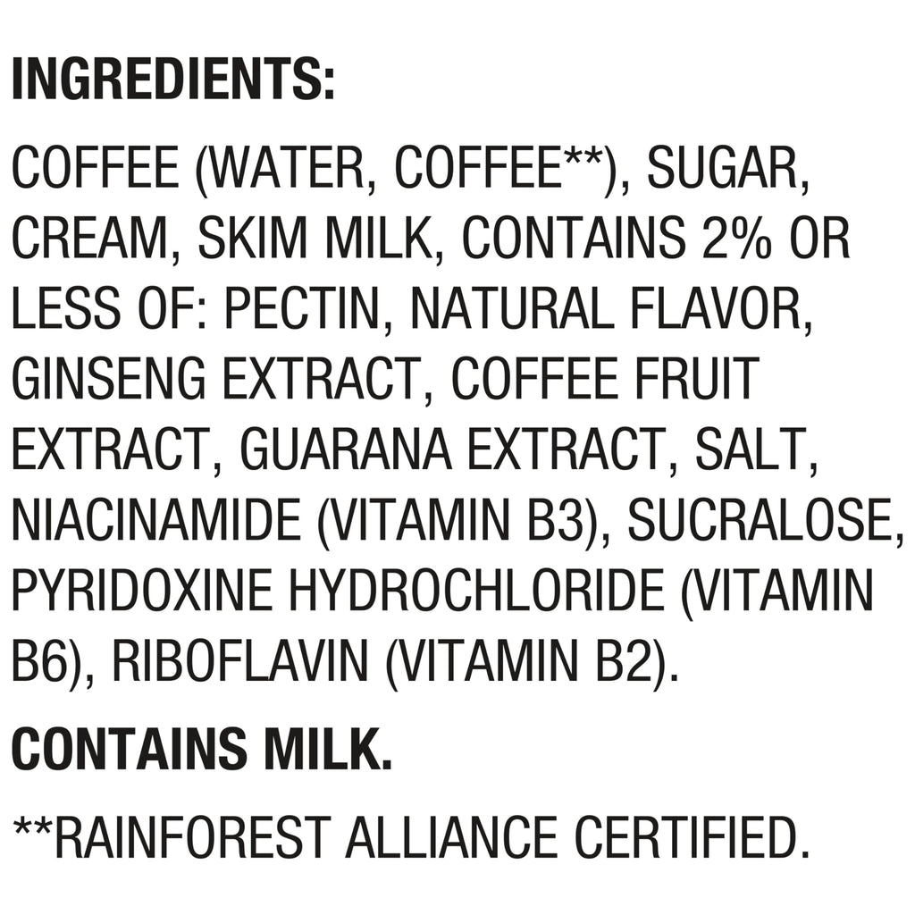 SToK Cold Brew Energy Vanilla Cream, Energy Coffee Beverage with 195mg Caffeine to Help Support Focus, Canned Coffee with B-Vitamins, Guarana and Ginseng,11 fl oz, 12pk