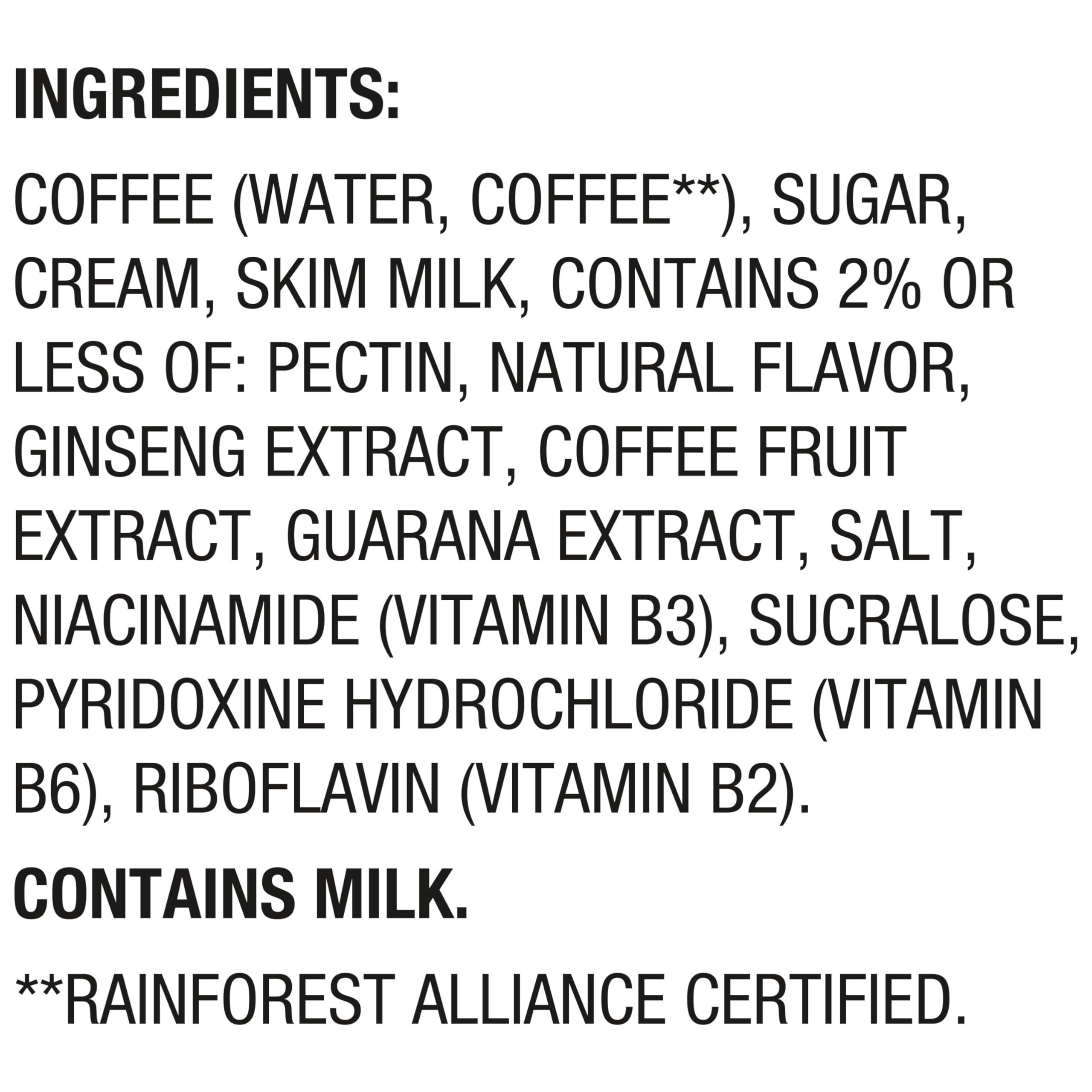 SToK Cold Brew Energy Vanilla Cream, Energy Coffee Beverage with 195mg Caffeine to Help Support Focus, Canned Coffee with B-Vitamins, Guarana and Ginseng,11 fl oz, 12pk