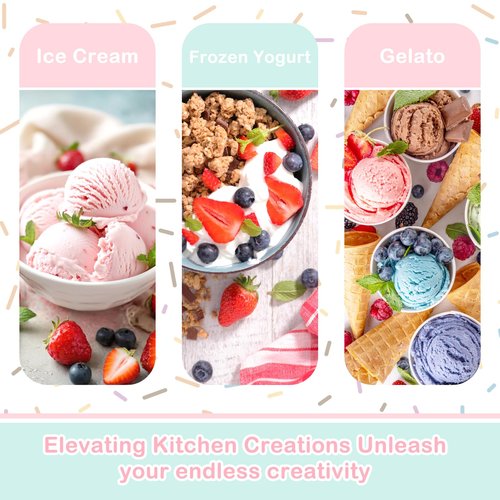 Stainless Steel Meat Grinder Attachment for KitchenAid & Ice Cream Maker Attachment for KitchenAid Stand Mixer