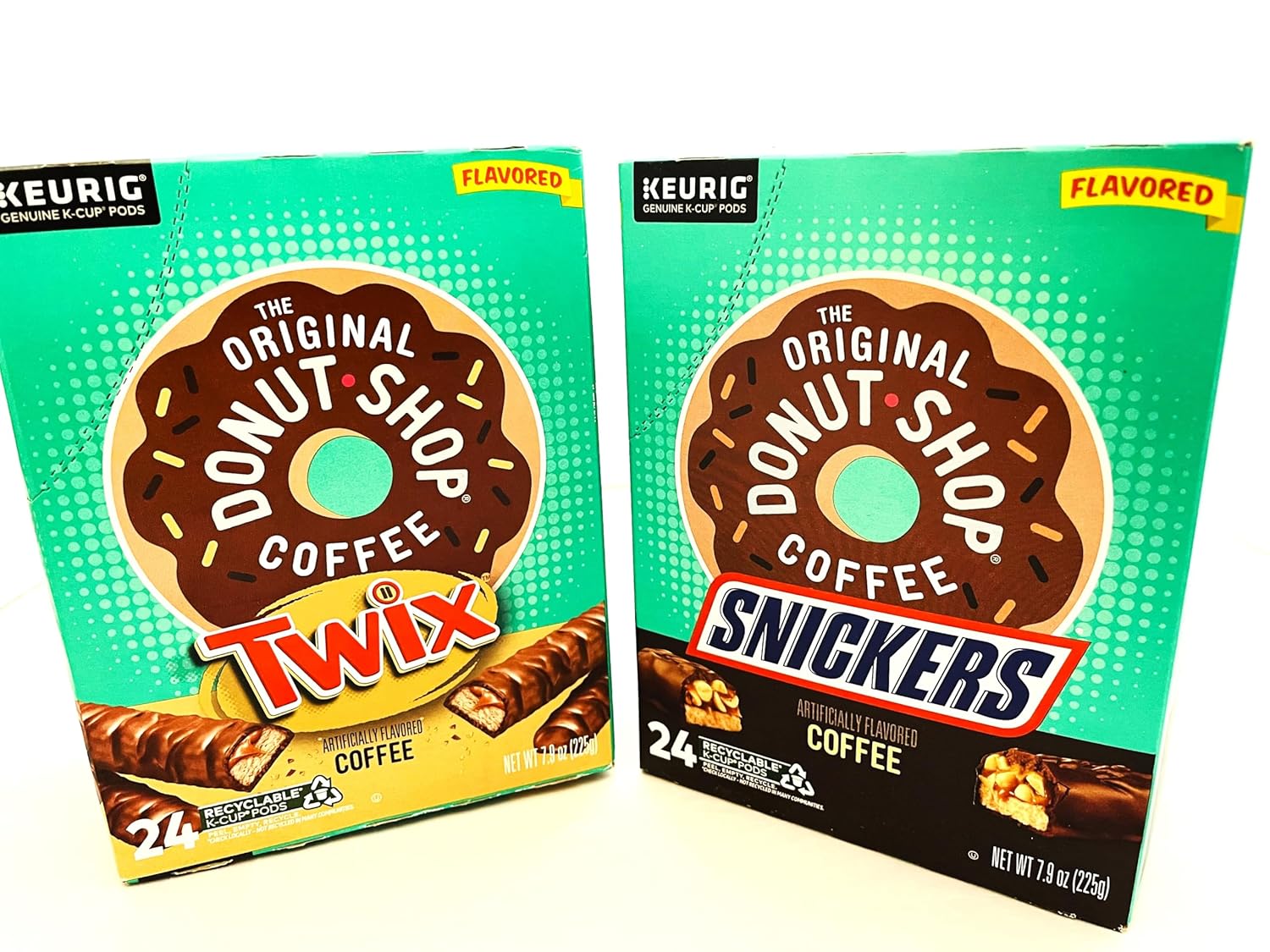 SCS Direct K-Cup Variety Pack - Snickers & Twix Flavored Light Roast - 48 Cups Total (24 Each)