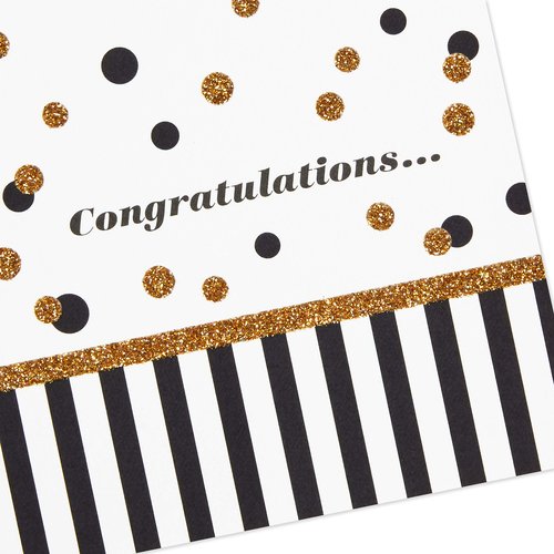 Hallmark All Occasion Cards Assortment—48 Cards and Envelopes with Card Organizer Box (Polka Dots)