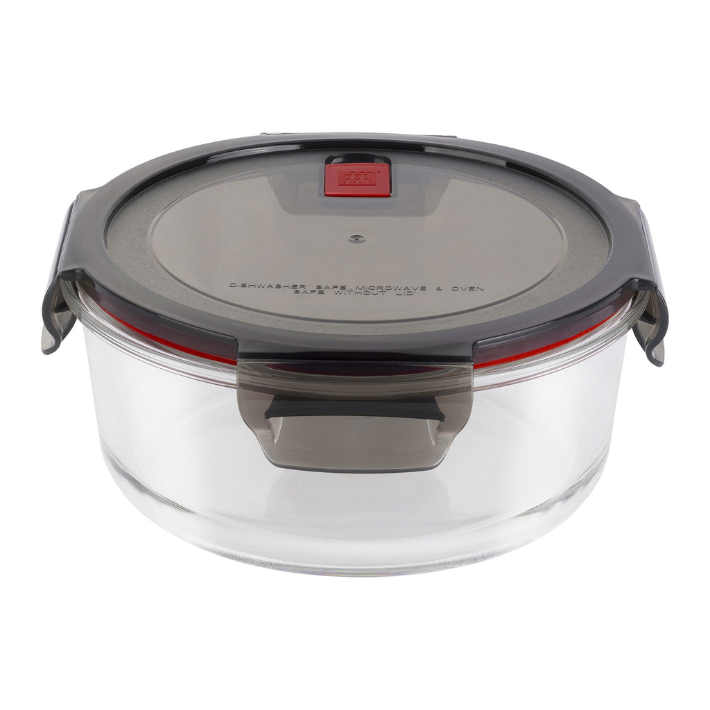 ZWILLING Gusto 1.37-Qt. Round Food Storage Container, 1300ml, Glass