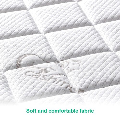Letmxiu Premium Crib Mattress - Hypoallergenic 5" Thick Firm Soft Design | 100% Knitted Fabric, Fits Standard Cribs & Toddler Beds