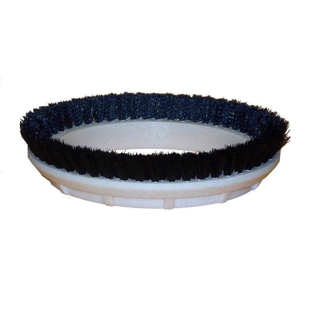 Bissell BigGreen Commercial 237.049BG Carpet Shampoo Brush, 0.012" Bristle Diameter, Crimped 6.6 Nylon for BGEM9000 Easy Motion Floor Machine, 12", Black