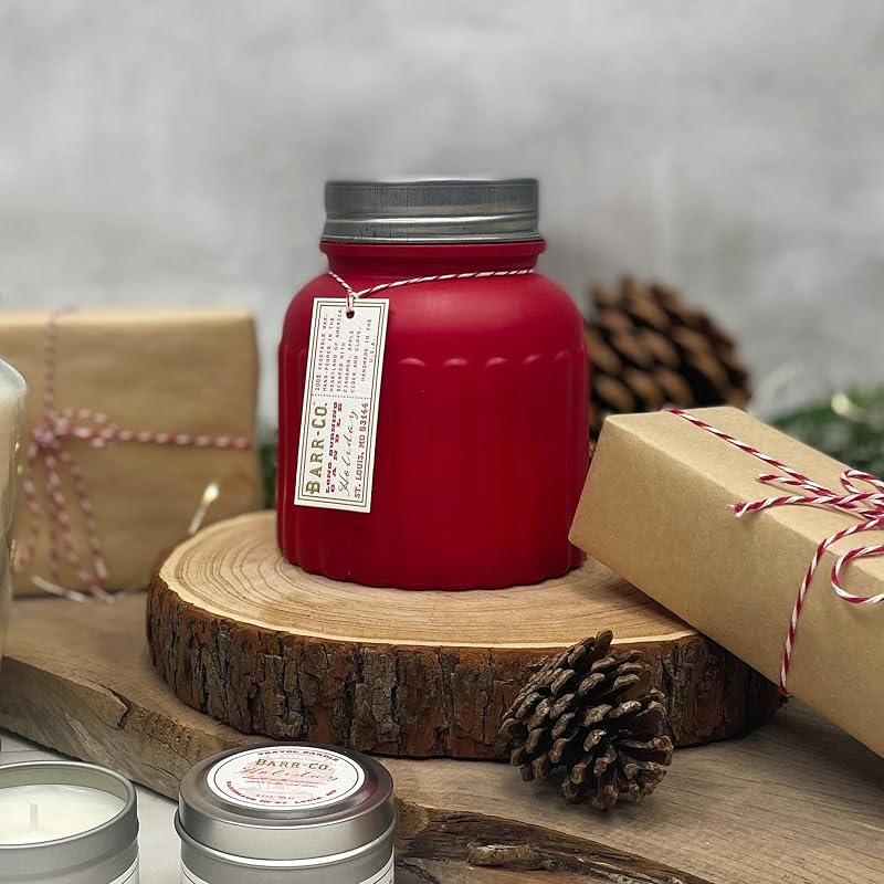 Holiday Apothecary Jar Candle 20 oz - Barr Co