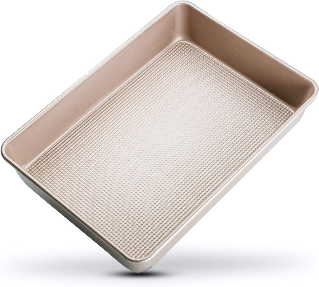 Ultra Cuisine 9x13 Inch Non-Stick Cake Baking Pan - Easy Clean & Food Safe Coating - Bake Like A Pro