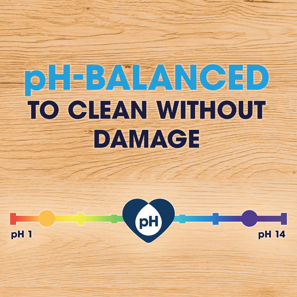 Pledge pH-Balanced Multisurface Spray, Gently Clean 101 Surfaces, Remove Dust and Messes, No Residue - Rainshower Scent, 9.7oz, Pack of 3