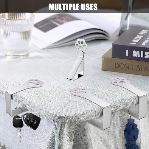 CUNGLIN Tablecloth Clips for Outdoor Thick Tables 10 Pack, Claw Picnic Table Cloth Holder Clip Indoor, Heavy Duty Stainless Steel Cover Clamp for Party Wedding Home Restaurant Camping Accessories