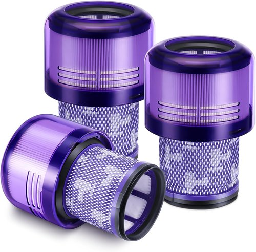 Dyson V11 Vacuum Filters - 3 Pack Replacement for V11 Animal & V15 Detect | Compatible Parts #970013-02