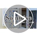 SOMWISE Royal Violet Window Privacy Film, Heat Blocking UV Protection 17.5x78.5