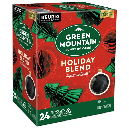 Green Mountain Coffee Roasters Holiday Blend, Keurig Single Serve K-Cup Pods, 96 Count