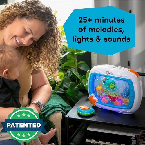 Baby Einstein Sea Dreams Soother - Musical Crib Toy & Sound Machine for Newborns