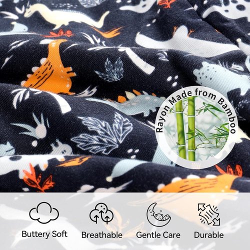 Bamboo Rayon Sleep Sack by [Brand Name] | Supersoft 2T-3T Toddler Wearable Blanket | 1.0 Tog, Unisex