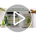 Kilyhome Pickle Jar with 60 Daily Affirmation Cards - Funny Gift for Teens