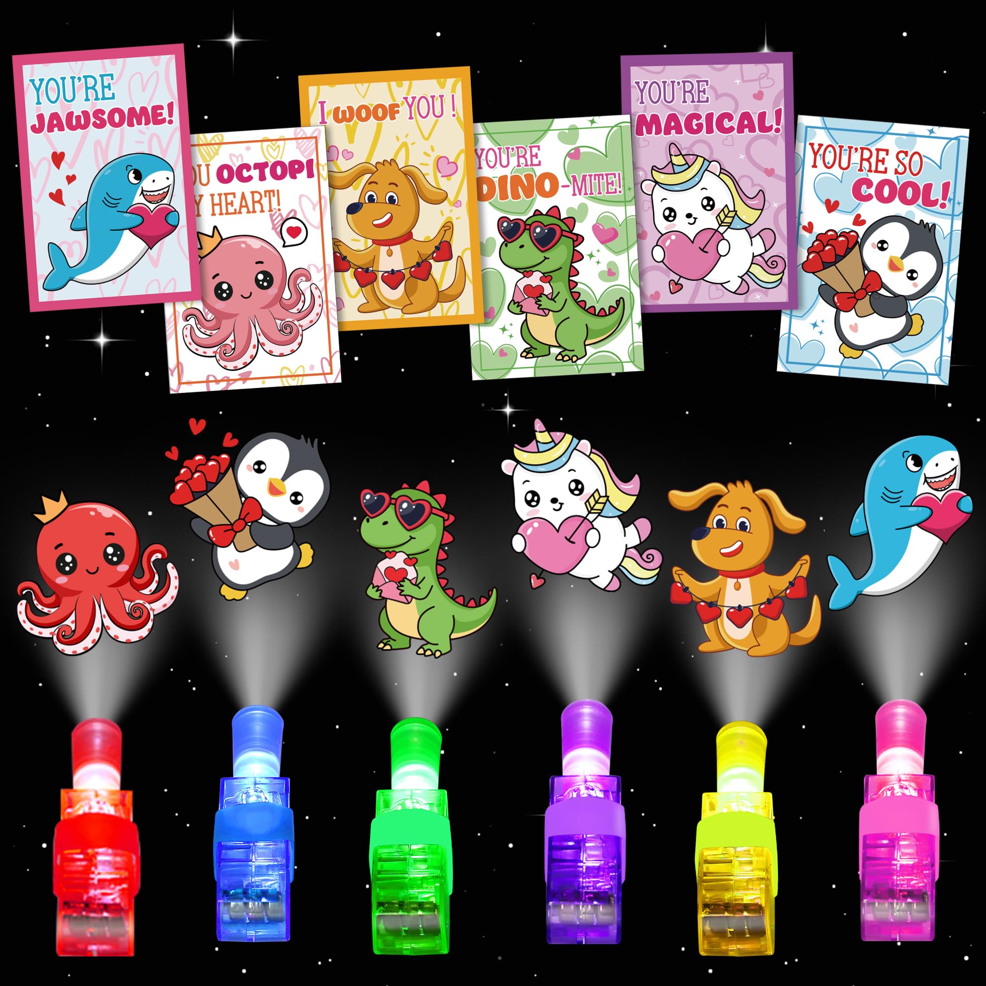 Malhaii Finger Lights for Kids