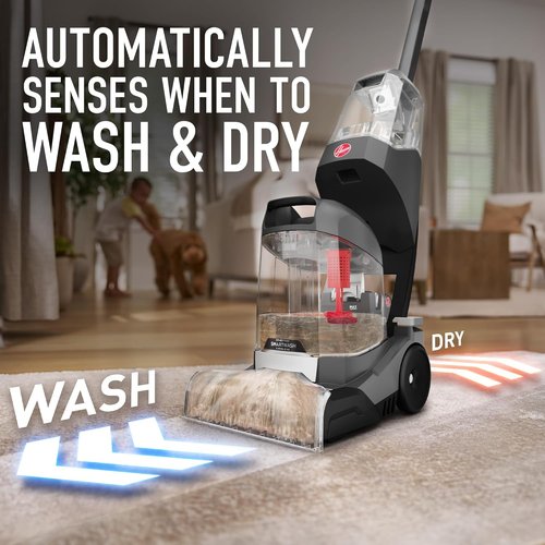 Hoover ONEPWR SmartWash Cordless Carpet Cleaner - Deep Cleaning Shampooer for a Fresh Home