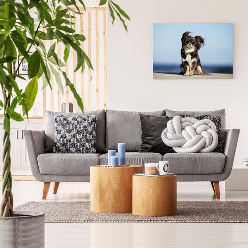 Custom Canvas Prints - Personalized Wall Art for Home Decor | 8x8 Inch Photo Canvas for Gifts