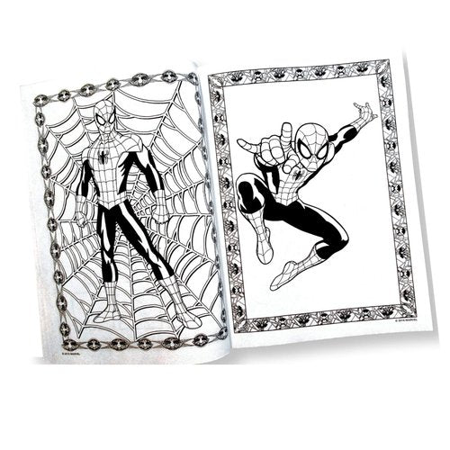 Spiderman Stickers and Coloring Activity Set