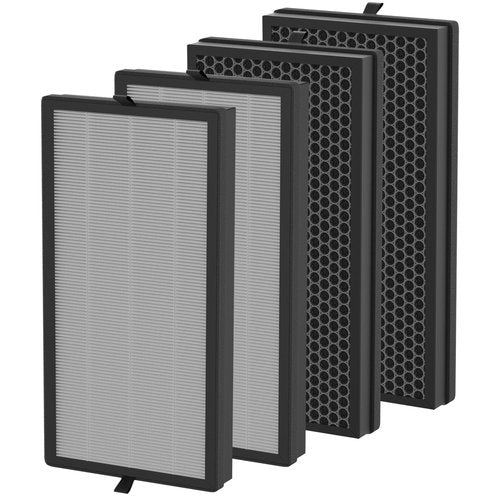 FCFMY 4 Pcs (2 Sets) KF310 True HEPA Filter Replacement Compatible with Kenmore 1500e Series Air Cleaner Purifier PM3020, Part # KF310