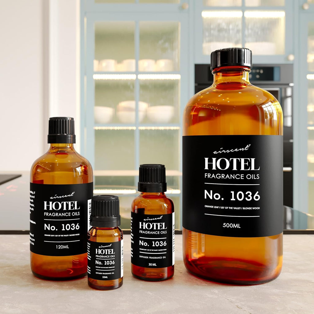 AirScent Hotel Diffuser Oil No. 1036 - Las Vegas Venetian-Inspired Scent | 500 mL Bottle for Ultrasonic Diffusers