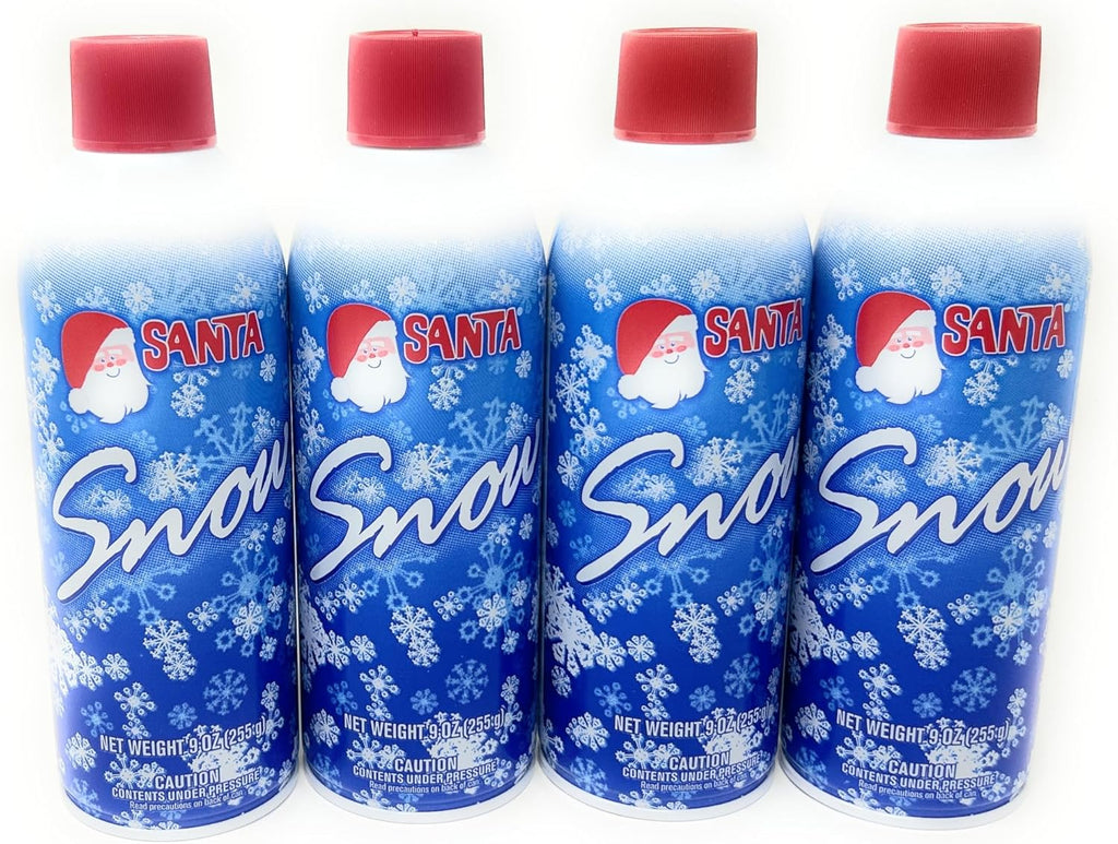Riyan Santa Snow Spray - 9oz Holiday Craft Decoration for Windows | Festive Christmas Decor