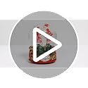 Mr. & Mrs. Claus Musical Snow Globe - 100mm Holiday Decor