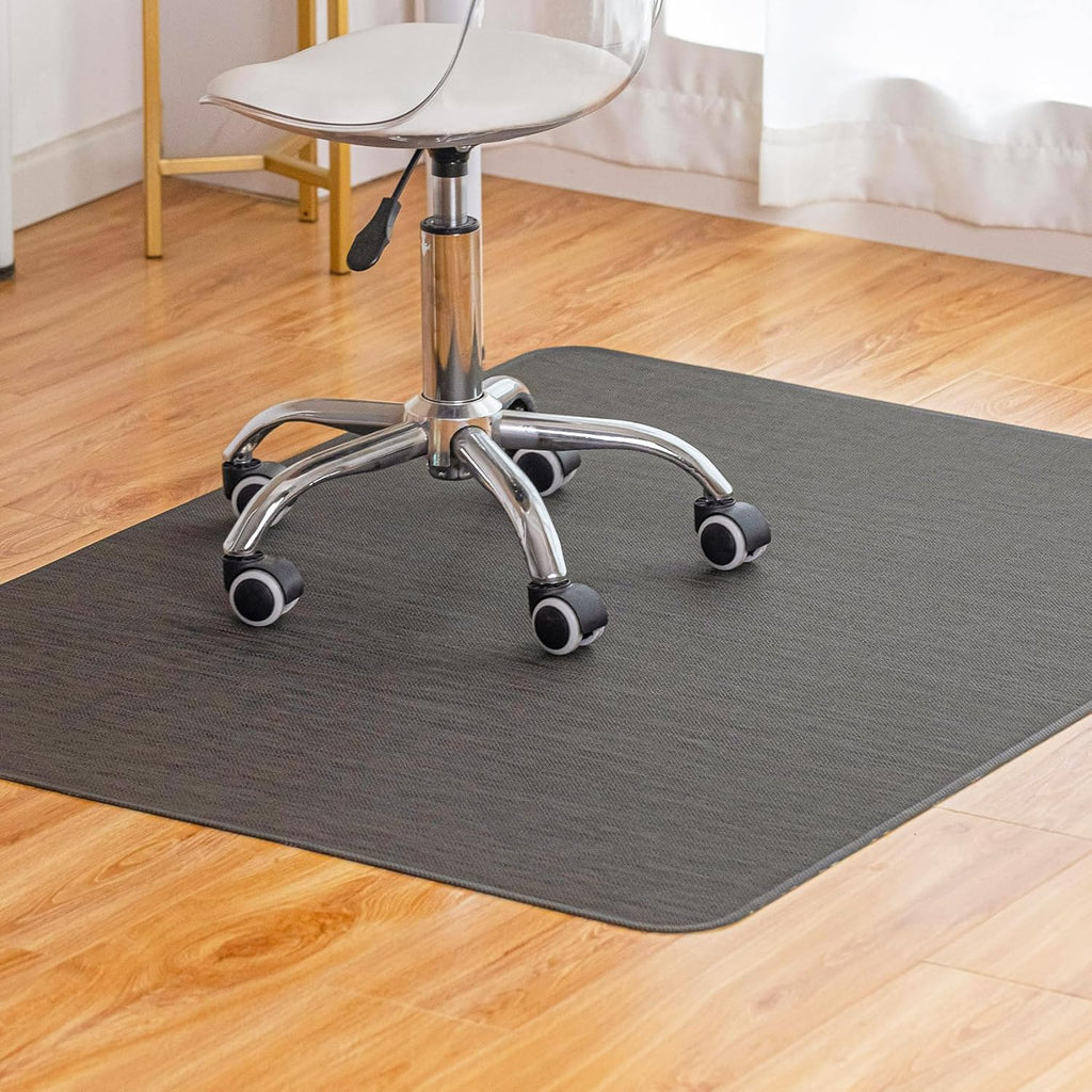 Skiennix Office Chair Mat - Non-Slip Heavy Duty Floor Protector for Hardwood & Tile - 36" x 48" (Espresso)