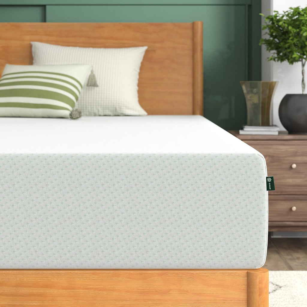 ZINUS Memory Foam Mattress - 10 Inch Twin Size with Green Tea Infusion for Enhanced Comfort