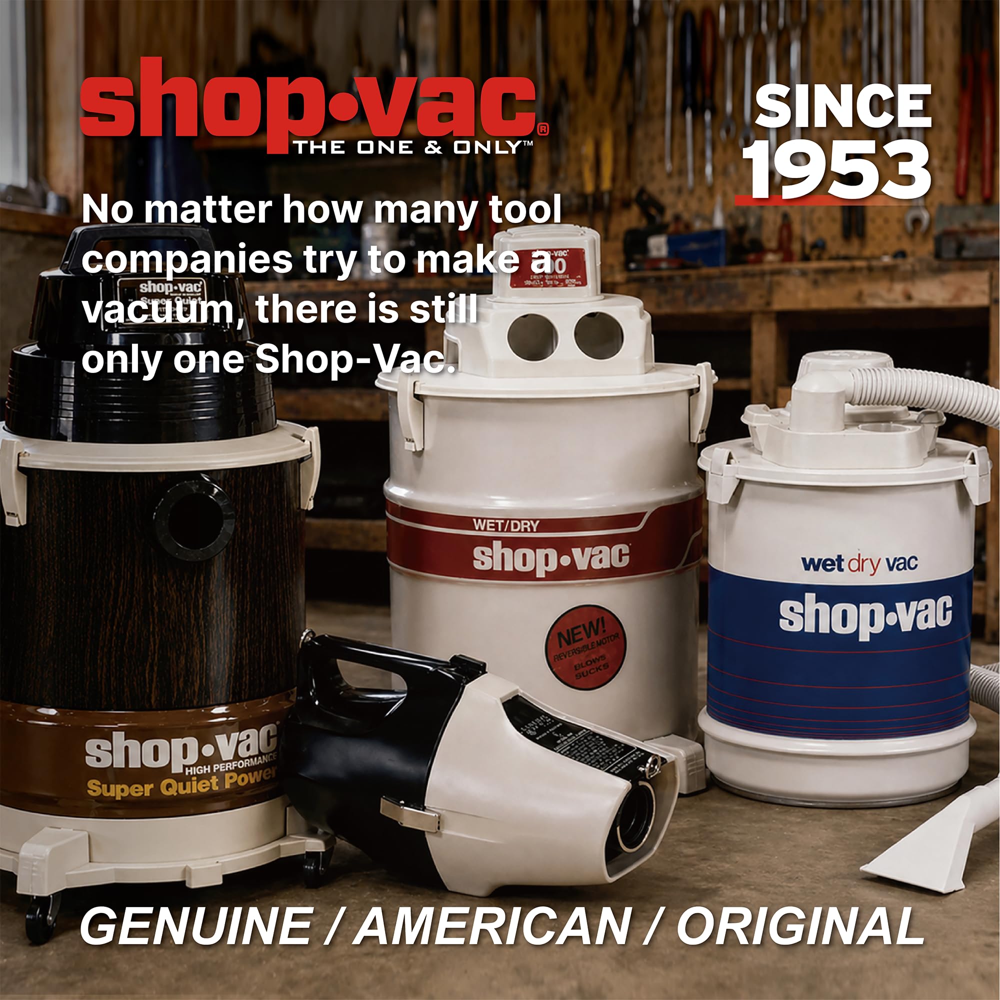 Shop Vac 1-1/4" Crevice Tool with 2 Extension Wands