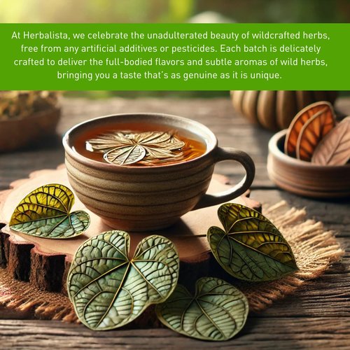 Herbalista - Pata De Vaca Herbal Tea | 2oz (58g) Makes 20+ Cups | Cow’s Foot Leaves 100% Natural, Fresh, Non-GMO, Gluten-Free