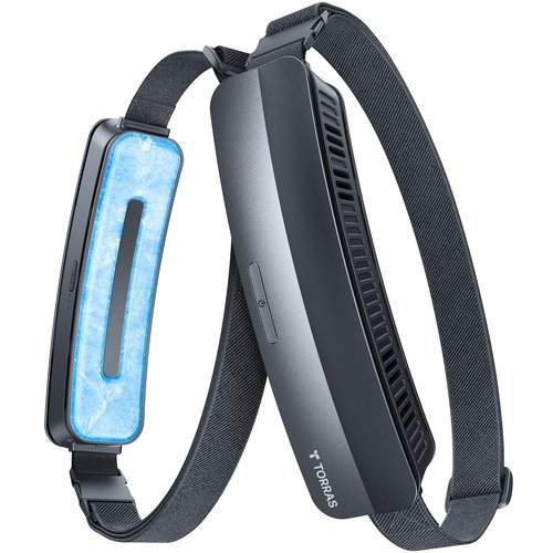 TORRAS 2026 Top Portable Waist Fan COOLiFY Zone 3, Ultra-Light Personal Wearable Belt Fan, 26ft/s Strongest Wind for Full Body Cooling【No.1 Cooling Area & Cool Tech】 Rechargeable for Outdoor/Jobsite