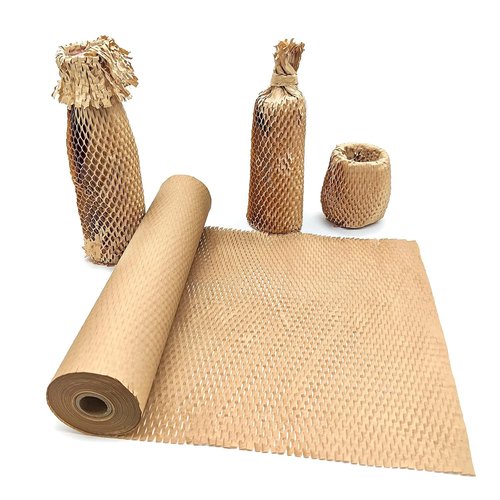 Honeycomb Packing Paper - 15" x 131' Eco-Friendly Cushioning Wrap for Moving & Shipping Supplies