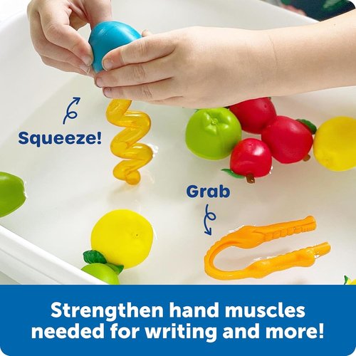 Learning Resources Helping Hands Fine Motor Tool Set - Sensory Bin Toys for Montessori & Therapy Games