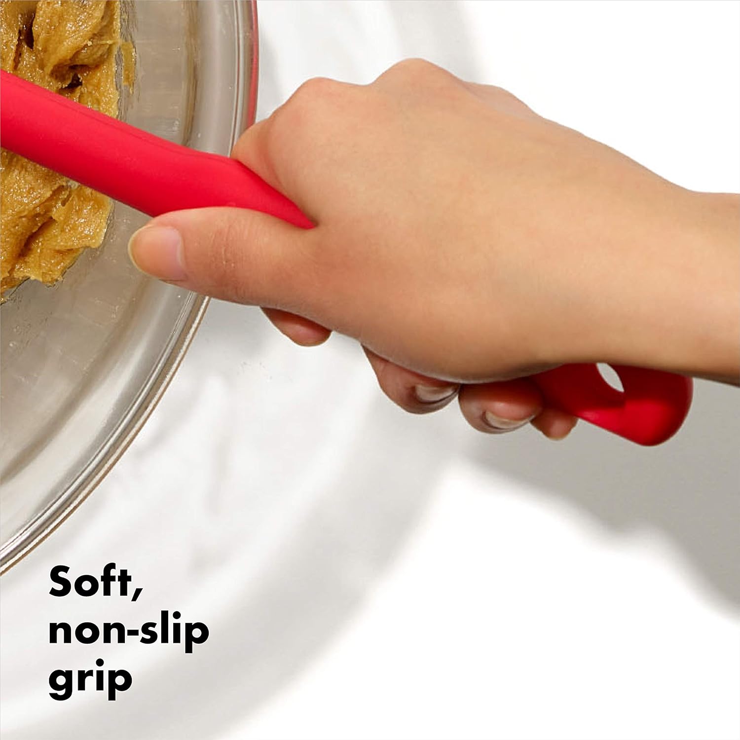 OXO Good Grips Silicone Spatula Set - 3 Pieces in Vibrant Multicolor | Perfect for Cooking & Baking