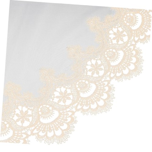 CIYODO Lace Lampshade Cover 31.49In Floral Pattern Lamp Shade Protector Soft Fabric Table Lamp Cover for Bedroom Light Decoration
