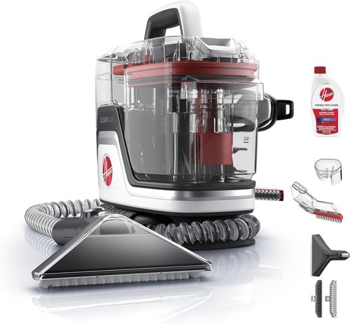 Hoover CleanSlate Plus Portable Carpet & Upholstery Spot Cleaner - Powerful Suction, Versatile Tools for Pet Stains & Auto Detailing